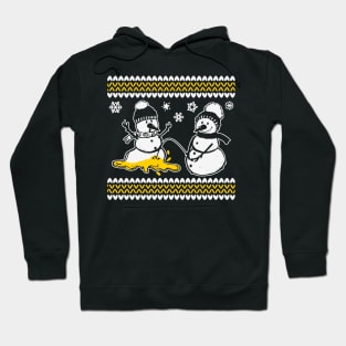 Pee Pee Snowman Hoodie